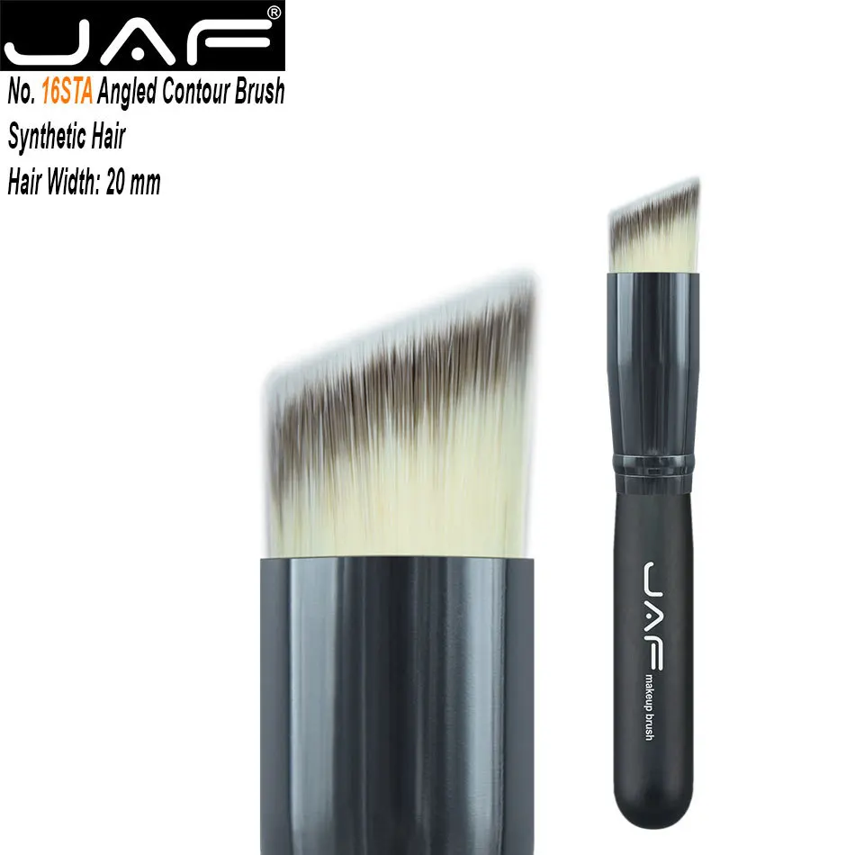 Rofessional Loose Powder Blush Makeup Brush Foundation Brush Flat Oblique Head Face Cosmetic Contour Make Up Brush Beauty (3)