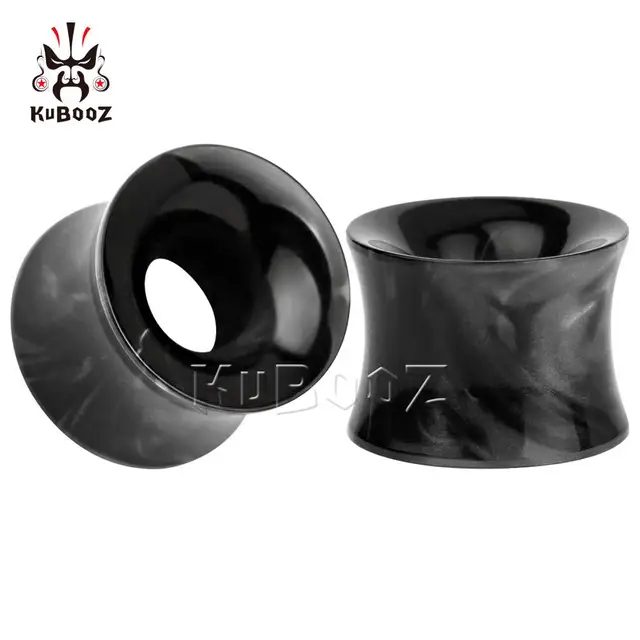 new arrival fashion acrylic ear plugs tunnel body jewelry expander 6 colors pair selling 2pcs/lot ear gauges color 6