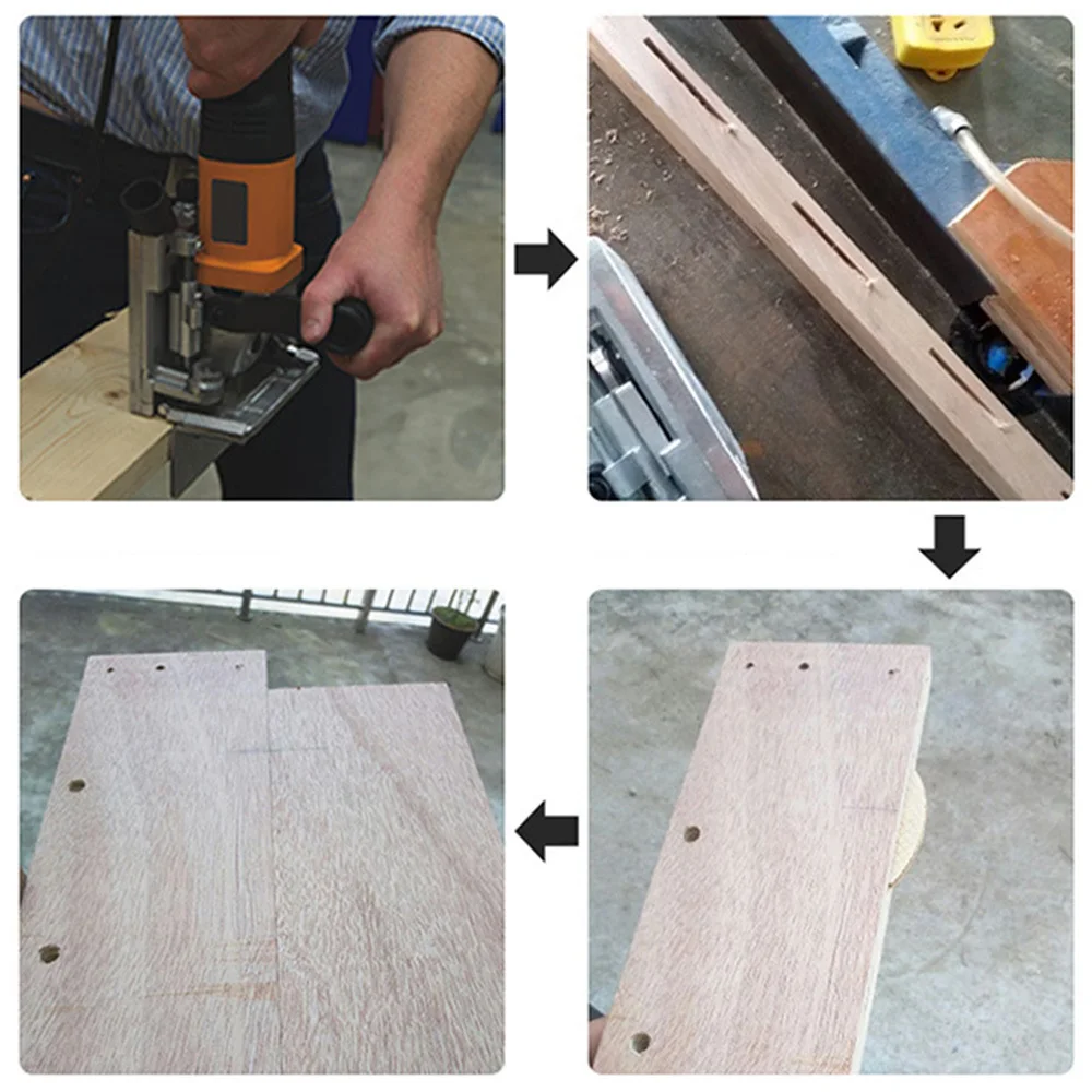 100 шт./компл. для деревообработки прочность дома деревянные печенье Столярный стабильность подключения инструмента пластины DIY Прочный Простота установки Модель