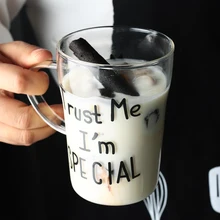 400 мл креативная термостойкая боросиликатная стеклянная чашка Пивная Кружка Кофе Чай Молоко Вода Кружка для завтрака подарки прозрачная посуда для напитков