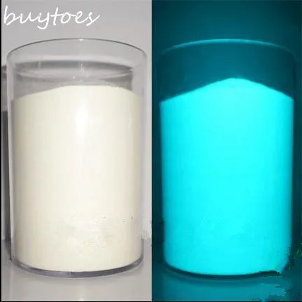 

200g mixed 2colors luminescent powder phosphor Pigment for DIY decoration Paint Print 100g per color,Glow in dark Powder Dust
