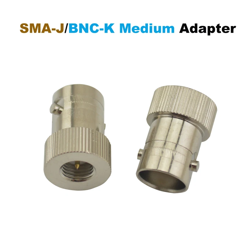 SMA-J (SMA Male)/BNC-K (BNC Female) jack Medium Size RF Adapter 2