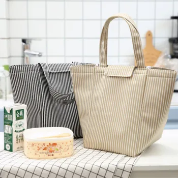 

Thermal Insulated Lunch Bag Aluminum Foil Travel Tote Cooler Picnic Food Lunch Bags