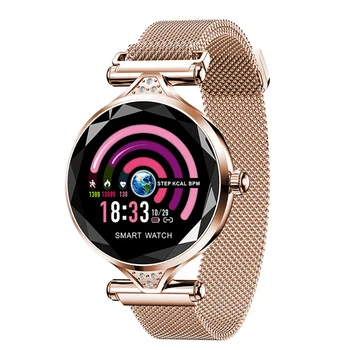 

Powstro Smartwatch Women Wearable Device Heart Rate Blood Pressure Rate Monitor For Android/IOS Smart Bracelet Female Girl