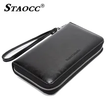 Rfid Women Wallet Clutch Purse Split Leather Long Zipper Large Capacity Card Holder High Quality Female Phone Wallet Money Bag Rfid Women Wallet Clutch Purse Split Leather Long Zipper Large Capacity Card Holder High Quality Female Phone Wallet Money Bag