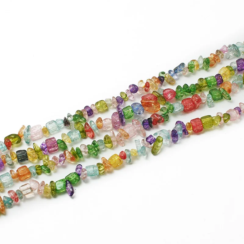 5-8mm 87cm/str Natural Stone Freeform Gravel Loose Chip Beads For Jewellery Making Bracelet Strand Necklace DIY