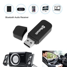 ENKLOV USB Bluetooth Car Aux Wireless Portable Car Bluetooth Music Audio Receiver Adapter 3.5 mm Aux Adapter Car Wriless