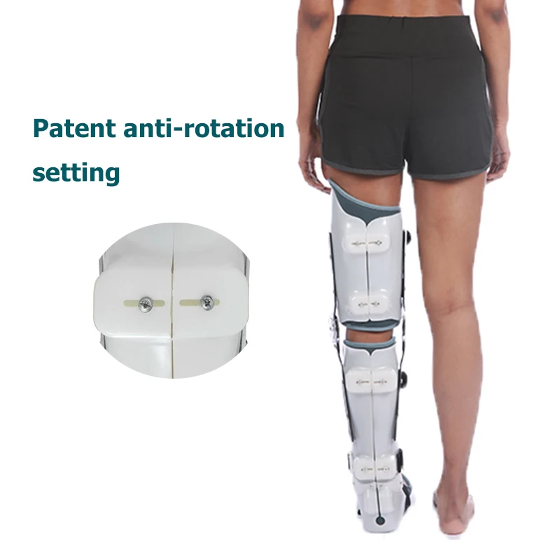Фули ноги выравнивает с децидвойная защита от воспаления, артритическая поддержка кости, оборудование для восстановления полулегирования Ортез на колено