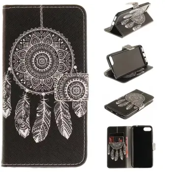 

30pcs/lot Cartoon Pattern Stand Leather PU+TPU Cover Case For Asus ZenFone 4 Max ZC554KL