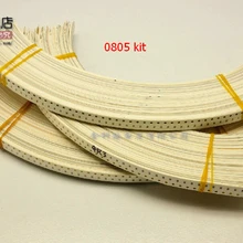 0805 SMD Резистор Комплект 1% 1R-10R 16 видов сопротивления каждого 50 шт, всего 800 шт