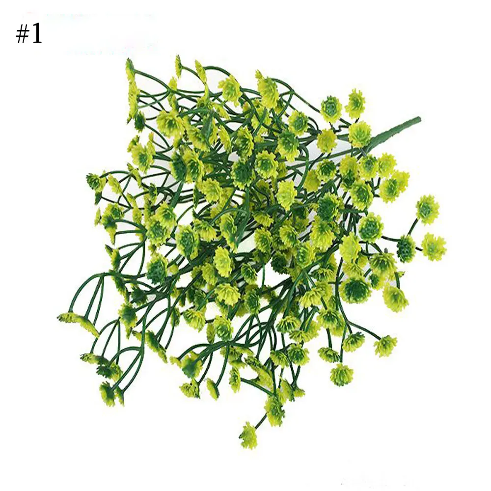 1PCSNew Simulation branch Artificial Plant Home Decor Plastic flowers Plant wall decoration fake