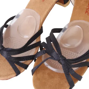 

COSW 2X 1 pair Silicone Gel Insoles Shoe Pads for Arch Flat Feet Clear