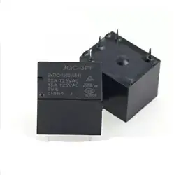 10 шт. Мощность реле jqc-3ff-5vdc-1hs jqc-3ff-9vdc-1hs jqc-3ff-12vdc-1hs jqc-3ff-24vdc-1hs 15A 4PIN группы обычно открытым t