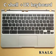 Для Samsung xe303c12 Chromebook ba75-04170a Упор для рук с сенсорной панели крышка клавиатуры верхний регистр