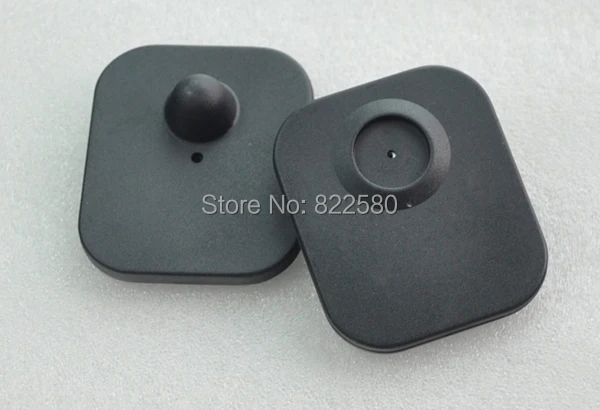 Eas system Big square hard tag 68*55mm for garment store