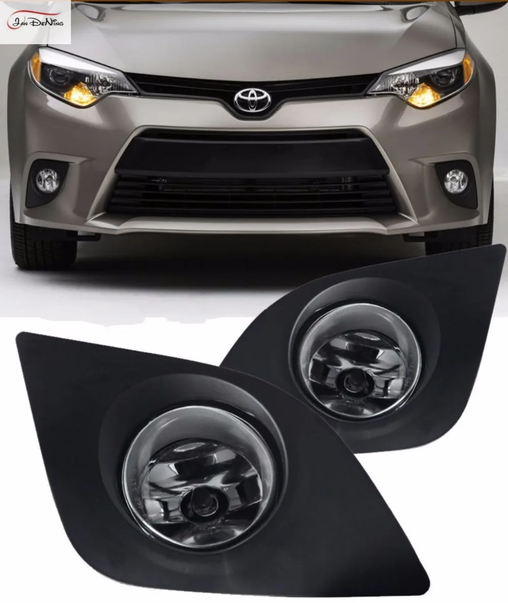 JanDeNing для Toyota COROLLA (тип США) 2014-2015 комплект передних противотуманных фар Накладка