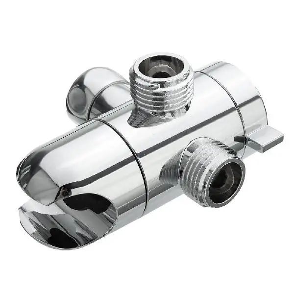 

LanLan Exquisite Shower Adapter Shower Arm Flow Divider 3 Direct Links Water Segregator