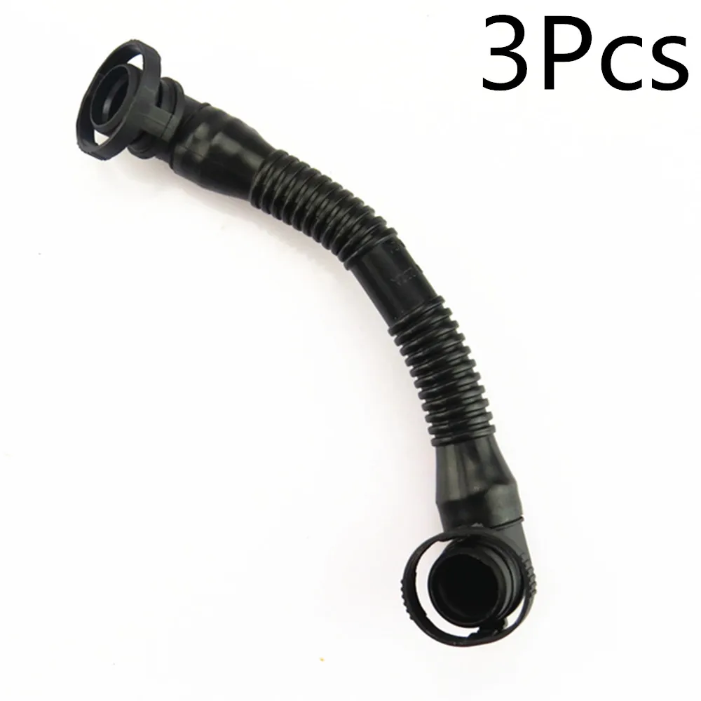 FHAWKEYEQ 3 Psc Engine Exhaust Hose Breathing Vent Pipe 3.0 V6 For A4