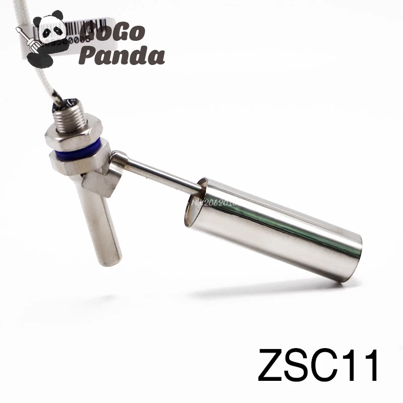 

M10*1mm Side Mount Horizontal Water Level Sensor Liquid Stainless steel Float Switch ZSC11 100V/220V