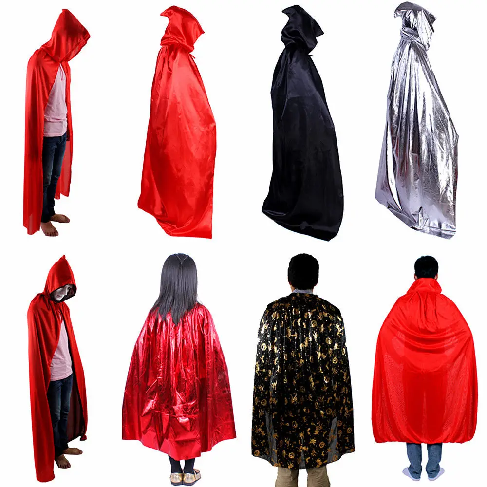 

2016 Costume Cloak Cape Coat Halloween Sexy Carnival Cult Hood Robe Mantle