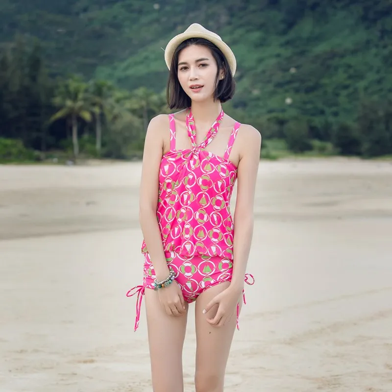 

XARKE One Piece Swimsuit Women Blue Pink Strap Women Swimwear Push Up Swimming Suit Female Bathing Suit Girls One-Piece Swimwear