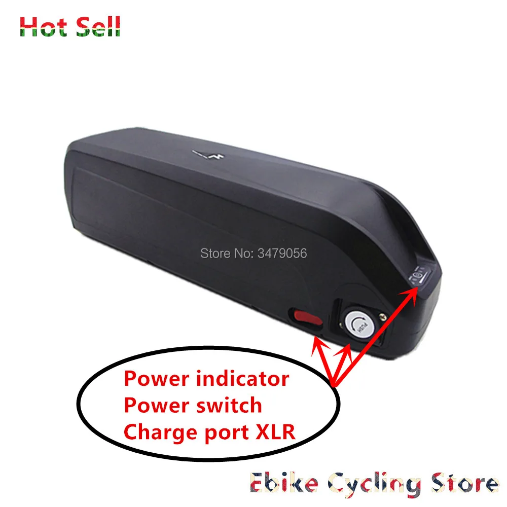48 v/52 v 12ah 13ah 14.5ah 16ah 17ah 17.5ah литий ионный аккумулятор hailong Ebike 500w 750w 1000w электрический