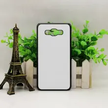 2D сублимационная печать, чехол для сотового телефона для samsung J7 версия без рисунка с металлической пластиной 100 шт./лот