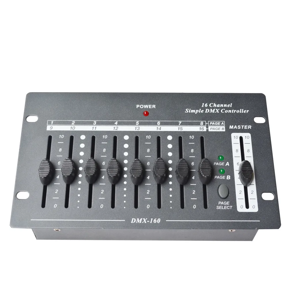 Console de Dmx para Iluminação Iluminação de Palco 16 Canais Controlador Dmx Simples de Palco dj 4 dmx controller