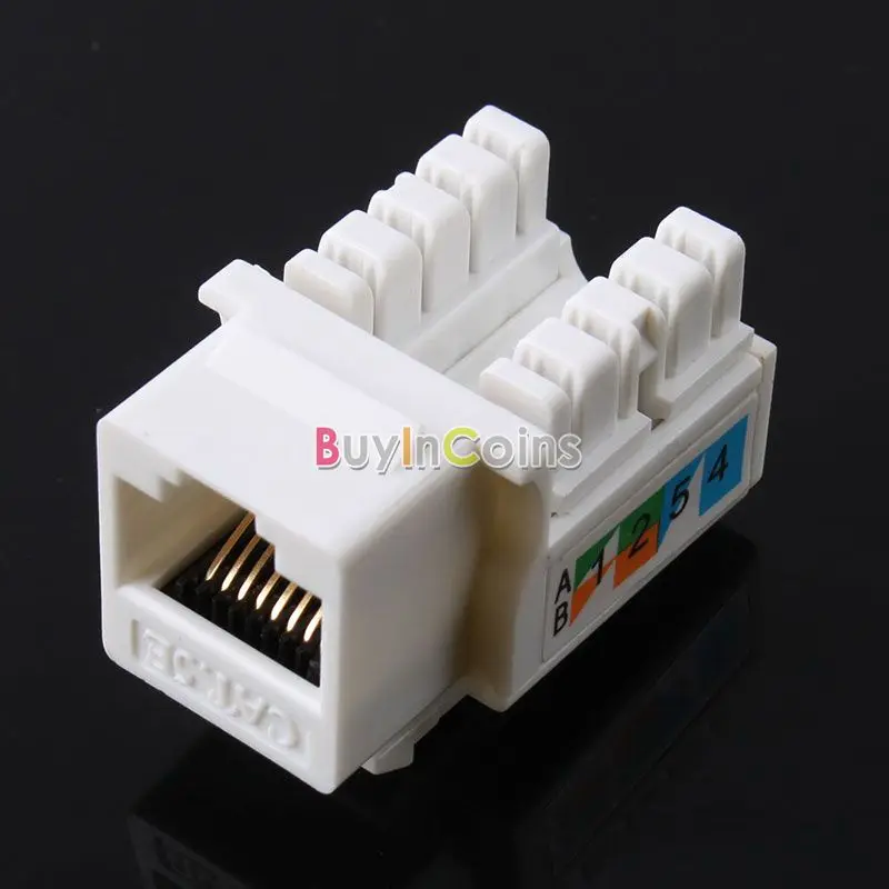 1 шт. cat5e 110 удар Подпушка keystone jack RJ45 CAT5 сети#53046