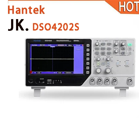 

Hantek DSO4202S Digital Multimeter 200MHz 2CH Oscilloscope USB Benchtop osciloscopio Arbitrary Waveform Generator Logic Analyzer