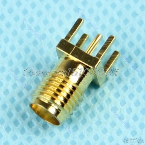 

10Pcs/lot PCB Mount SMA Female Plug Straight Receptacle Solder Adapter Connector