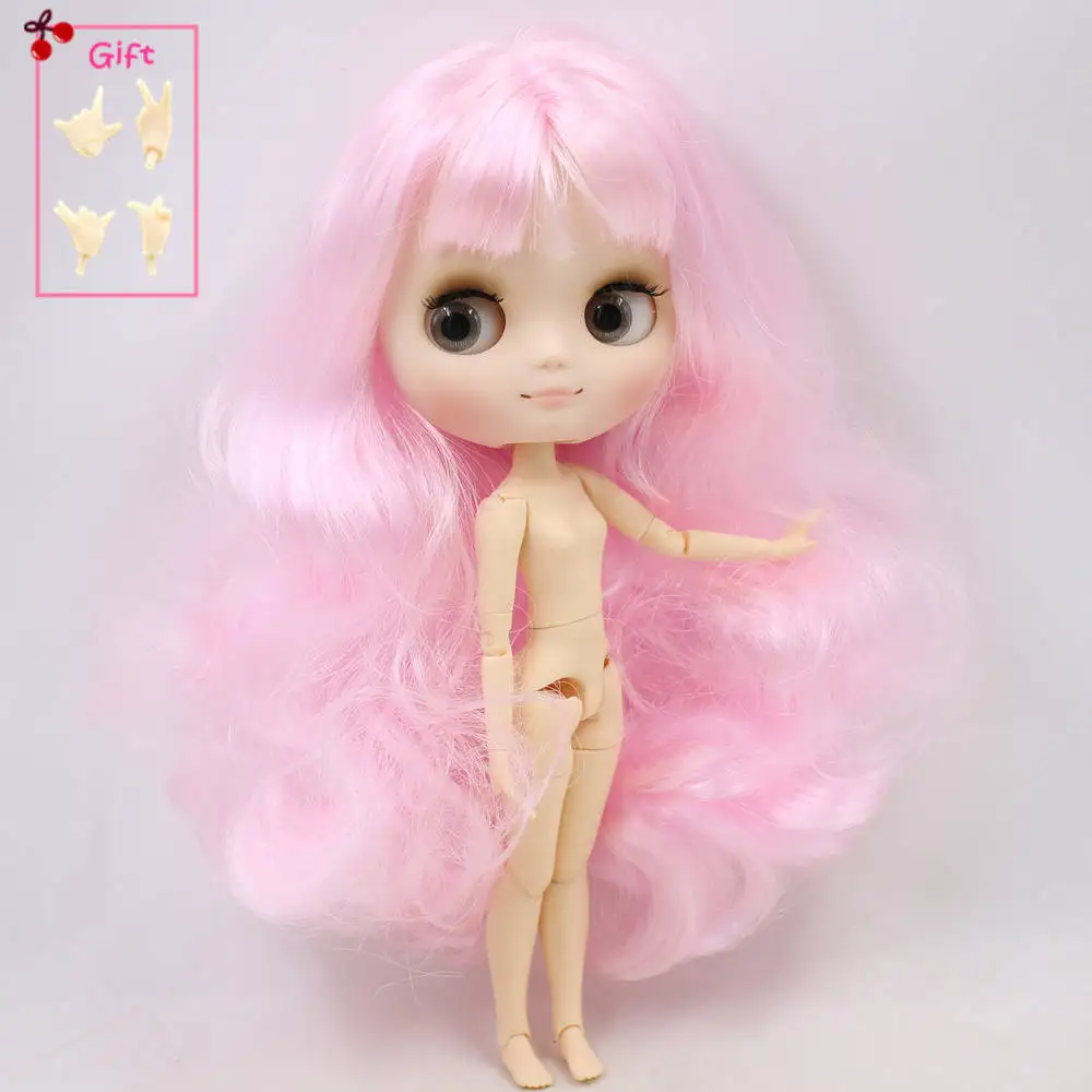 ICY Nude Factory Middie Blyth Кукла № 3 матовая кожа 20 см 1/8 шарнир тела кукла, жесты руки как подарок Neo - Цвет: like the picture
