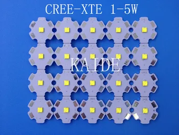 

10pcs original CREE XTE 1w2w3w4w5w coldwhite neutralwhite warmwhite led diy flashlight bike lights head lamp
