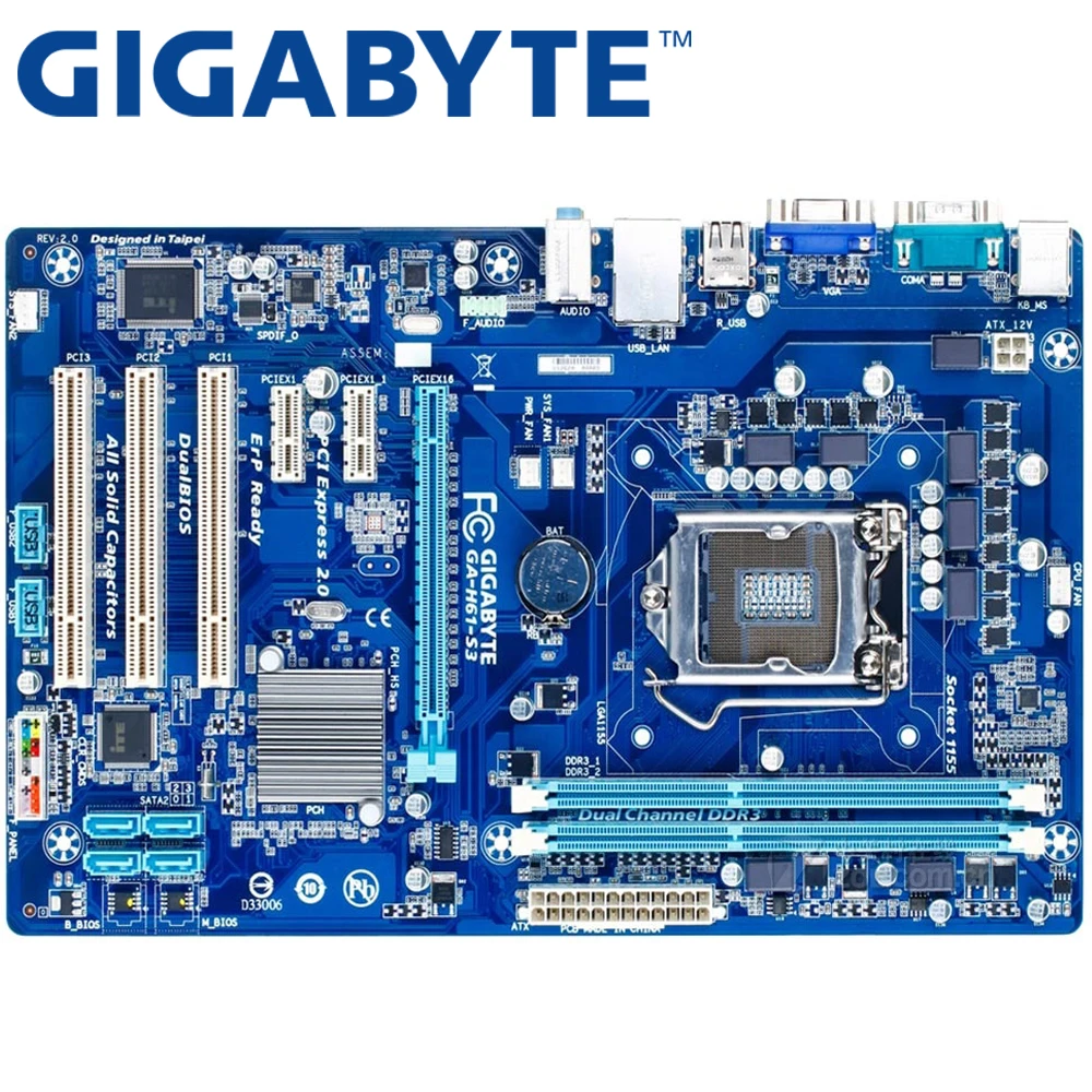 Gigabyte h61. Материнская плата Gigabyte 1155. Материнская плата h61 lga1155. Gigabyte h61 Socket. Gigabyte ga-h61m-s1.