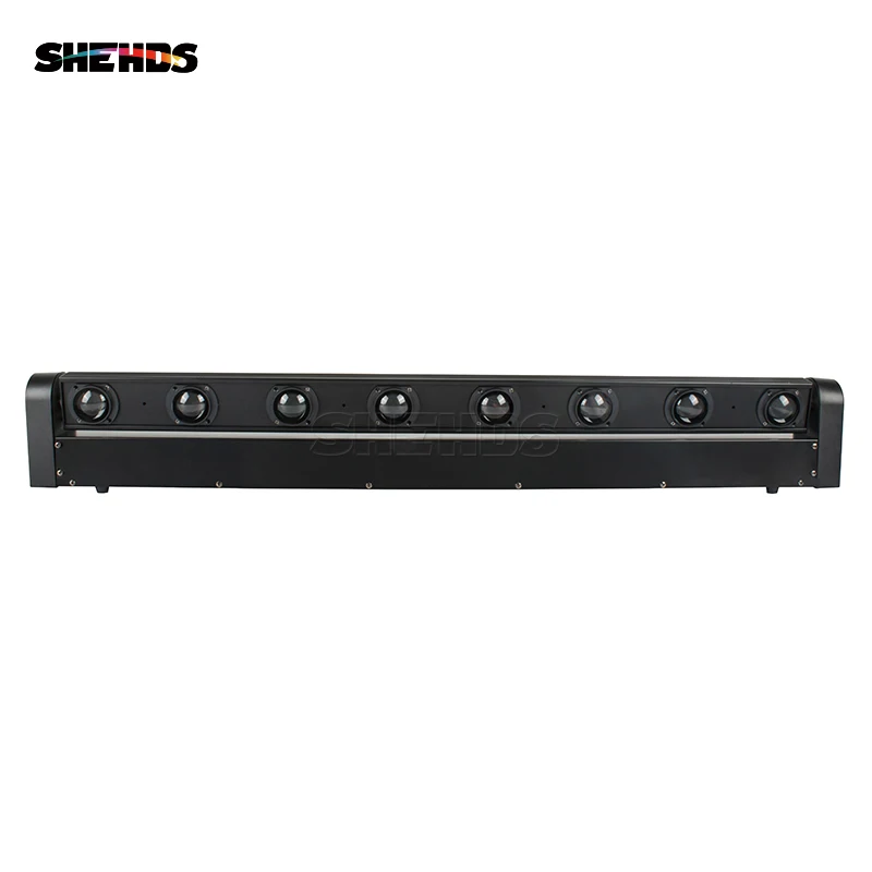 

SHEHDS 2/4 Pieces Flight Case HOT Sale Perfect LED Beam Moving Head Light Sound Bar 8x12W RGBW Stage Light DMX512 DJ Equipment