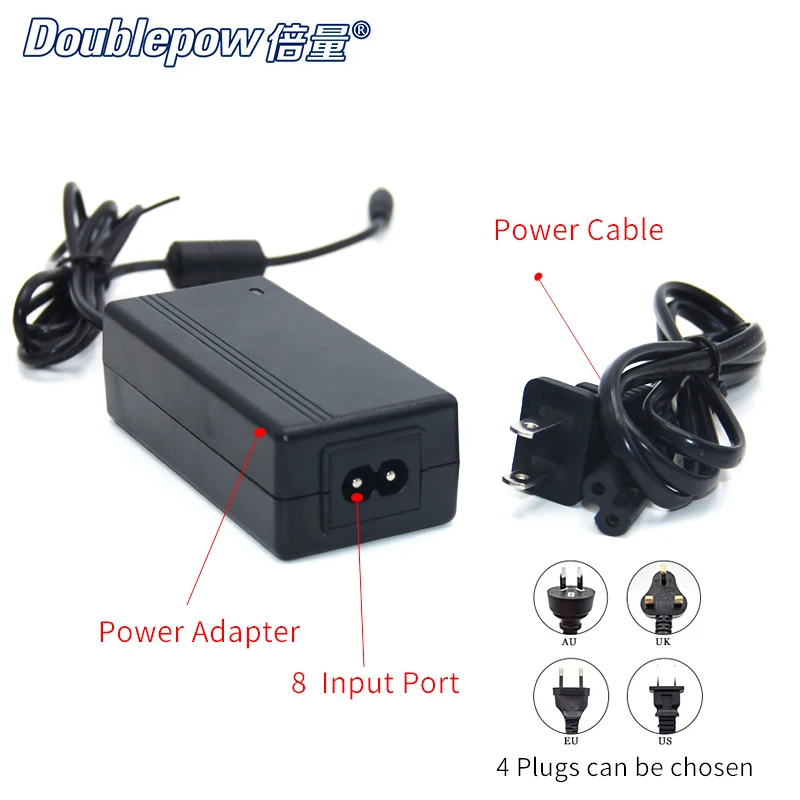8 слотов Doublepow DP K88 Универсальный умный быстрое зарядное устройство для 1 2 в