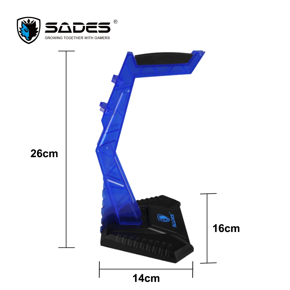 

SADES WOLFBONE Creative Headphone Stand Headset Earphone Plastic Modular Holder Fashion Display Bracket for Headphones