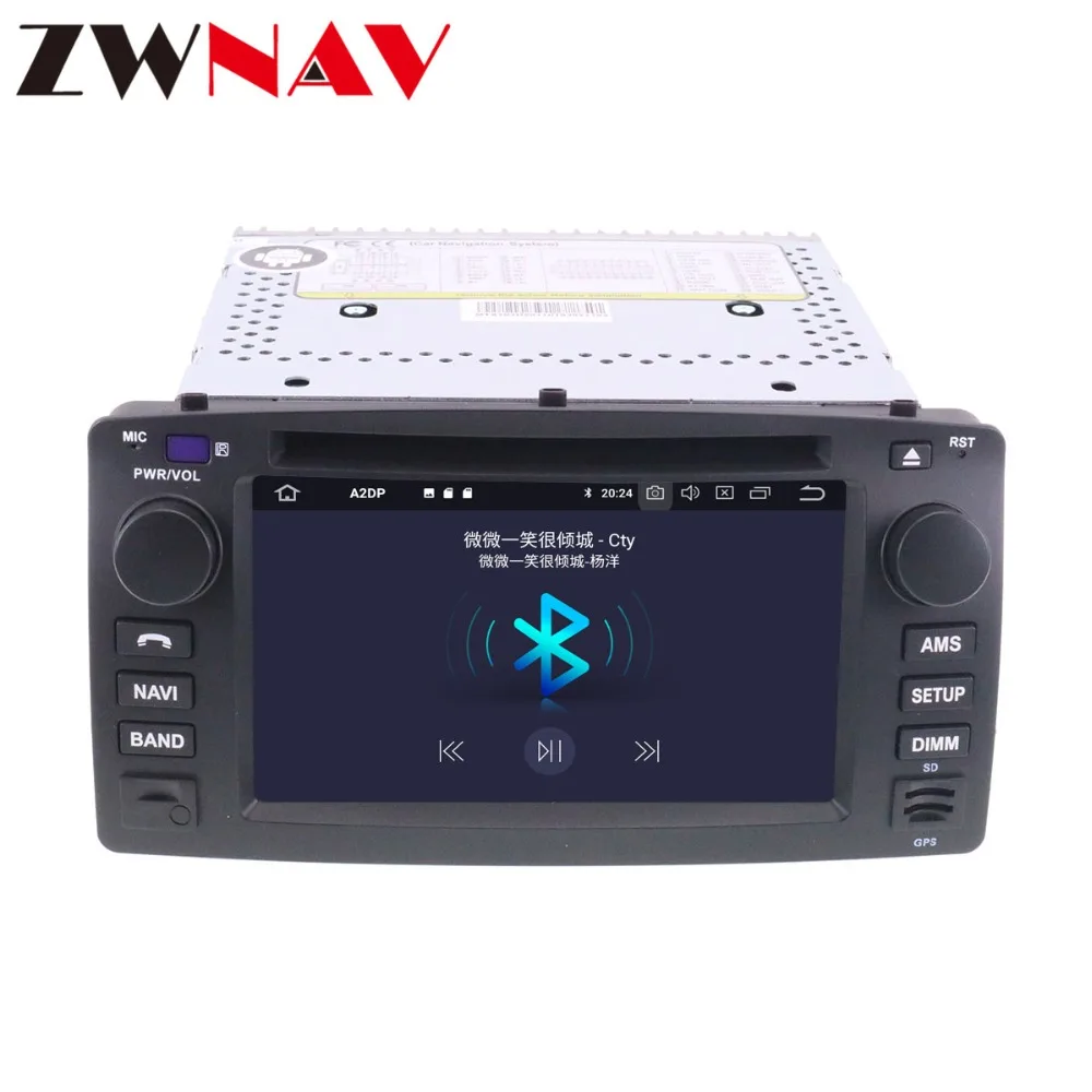 Cheap ZWNAV Android 9.0 4+32GB Car DVD Player for Toyota Corolla 2001- 2006 Radio Ibiza GPS Navigation Mirroring link head unit px5 2