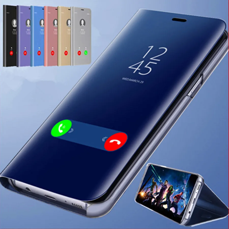 

A40 case For Samsung Galaxy A50 Case A505F A 50 Luxury Flip Mirror Phone Case A30 Case A 30 A20 A10 A60 A80 A90 Phone cover