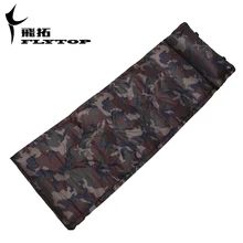 Автоматическая надувная подушка Flytop для одного человека, Самонадувающийся матрас, туристический коврик для парка, барбекю, влагостойкий коврик