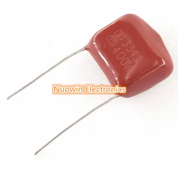 

10pcs CBB Polypropylene film capacitor pitch 15mm 334 330nF 400V