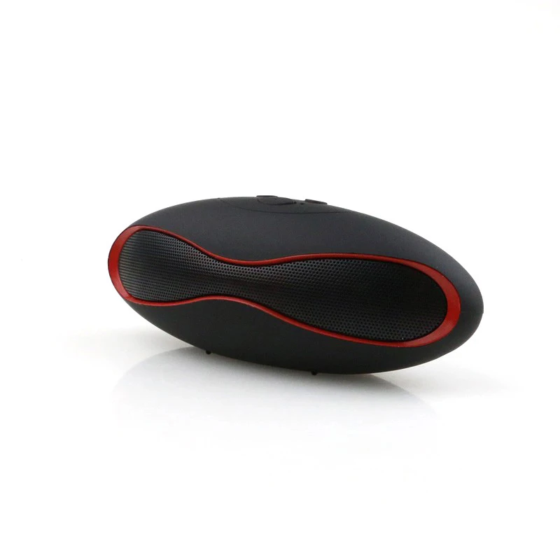 بلوتوث صغير سماعة لاسلكية محمولة الرجبي الموسيقى صندوق الصوت TF/USB/FM مع المدمج في هيئة التصنيع العسكري ل فون سامسونج كمبيوتر محمول/PC SPX6