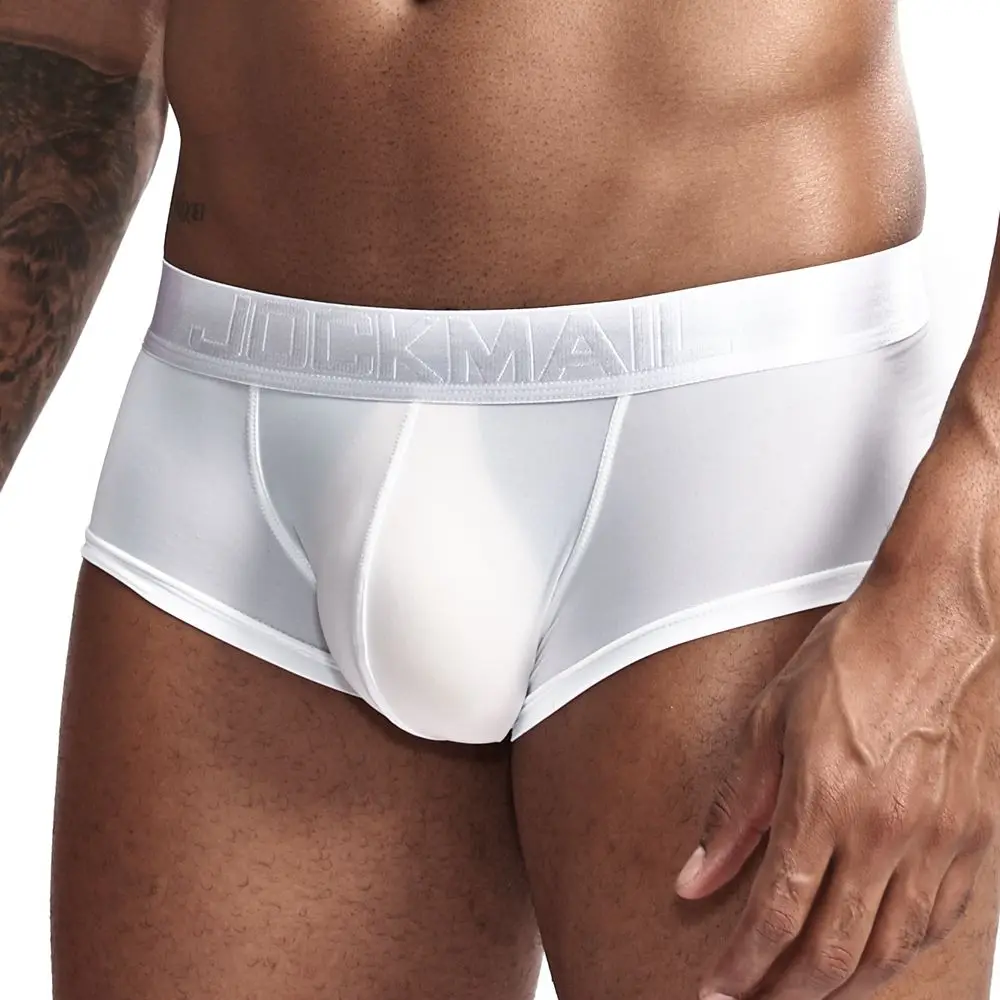 Трусы боксеры JOCKMAIL мужские ультратонкие пикантное нижнее белье однотонные с