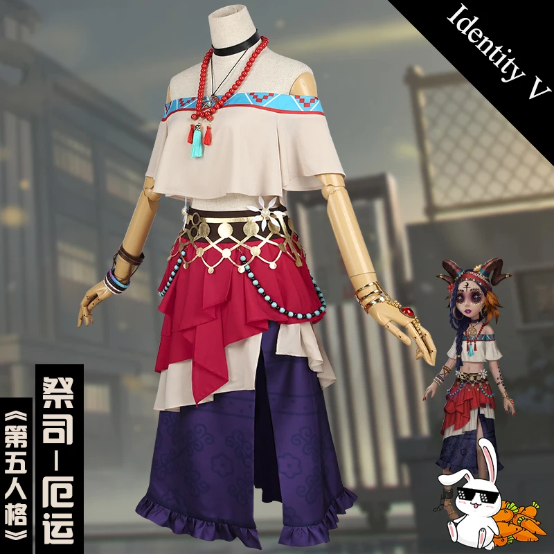 

Anime! Identity V Gilman Fiona Misfortune Skin Sexy Nifty Lovely Uniform Cosplay Costume Daily Dress For Women NEW Free Shipping