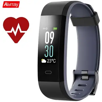 

Abrray Smart Sport Wristband For Men Pedometer Watch Women Fitness Trackers Colorful Screen Watch Fashion Call Message Reminder