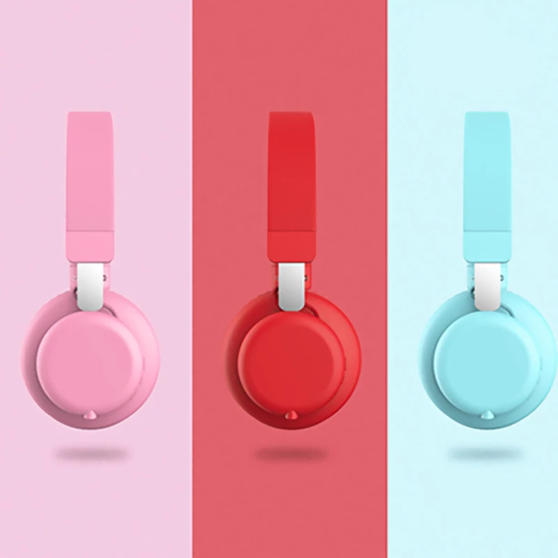 Детская гарнитура для девочек Bluetooth беспроводные наушники стереозвук игровые