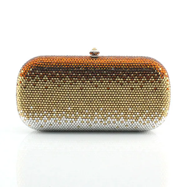 

Luxury women dazzling rhinestone handbags evening party bags hard shell clutch bag