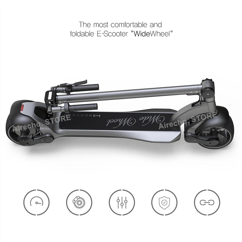 Wide wheel smart electric scooter (19)