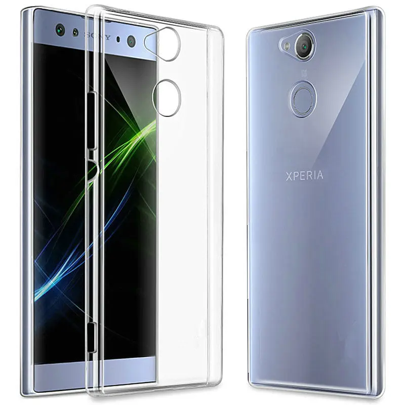Прозрачный силиконовый чехол для Sony Xperia XA2 Plus Ultra 10 1 XZ3 чехлы телефонов&gt|Бамперы| |