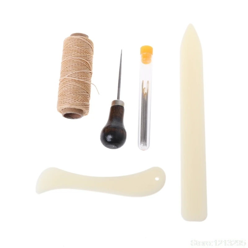 

New 11 Pieces Bookbinding Kit Starter Tools Set Bone Folder Paper Crafts Sewing